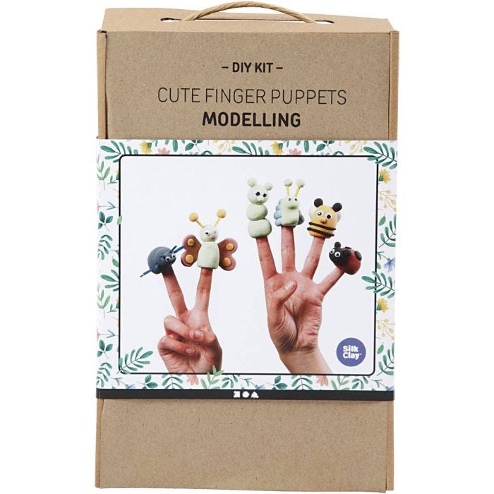 Fine fingerdukker, 1 sett