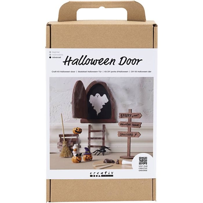 DIY Kit Halloween-Dør, 1 pk.
