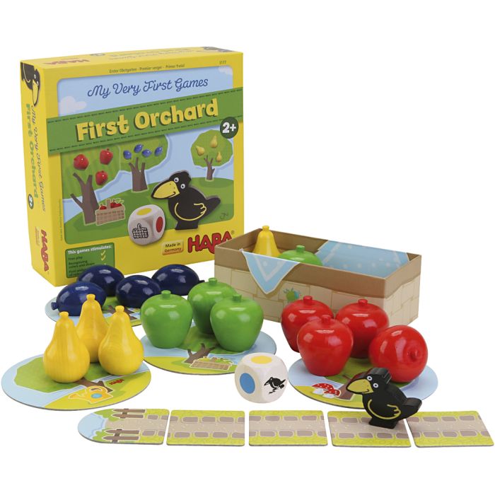 Min første frukthage, DE, EN, IT, FR, NL, ES, 1 stk., Engelsk tekst,Tysk tekst