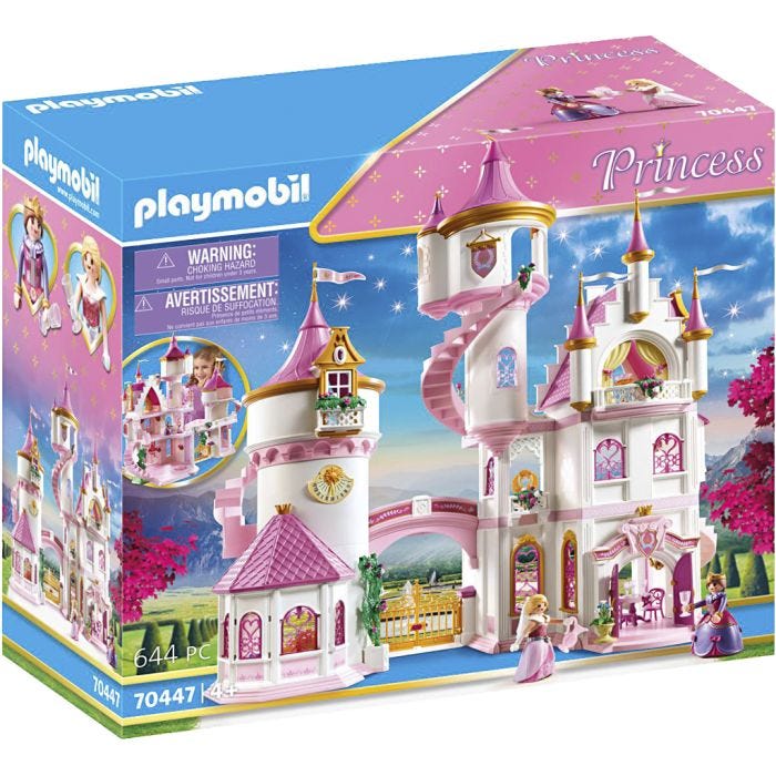 Playmobil Prinsesseslott, str. 80x47x82 cm, 1 sett