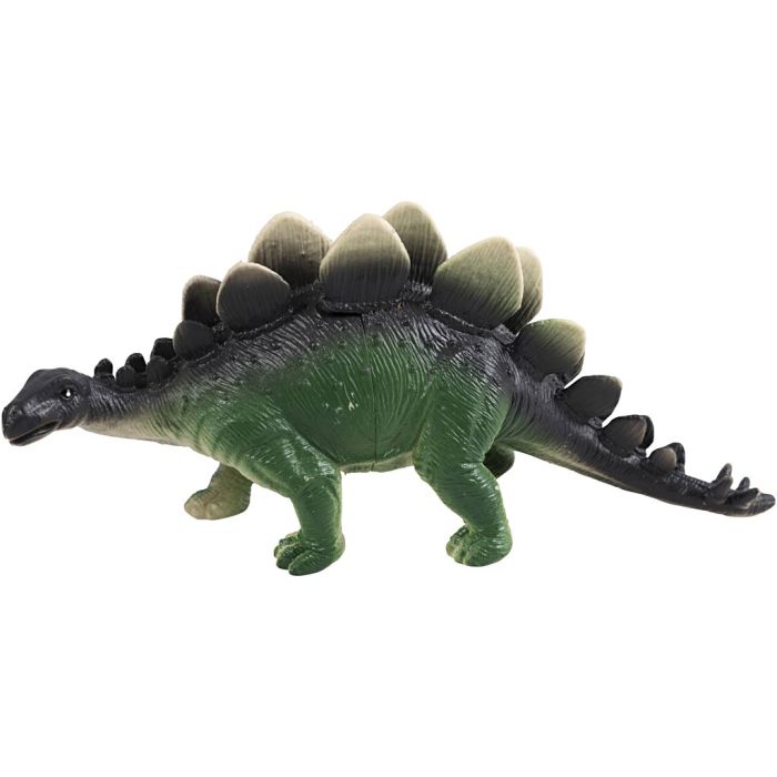 Jumbo dinosaur, Stegosaurus, H: 12 cm, 1 stk.