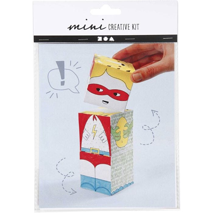 Mini DIY Kit, Stabelklosser, 1 pk.