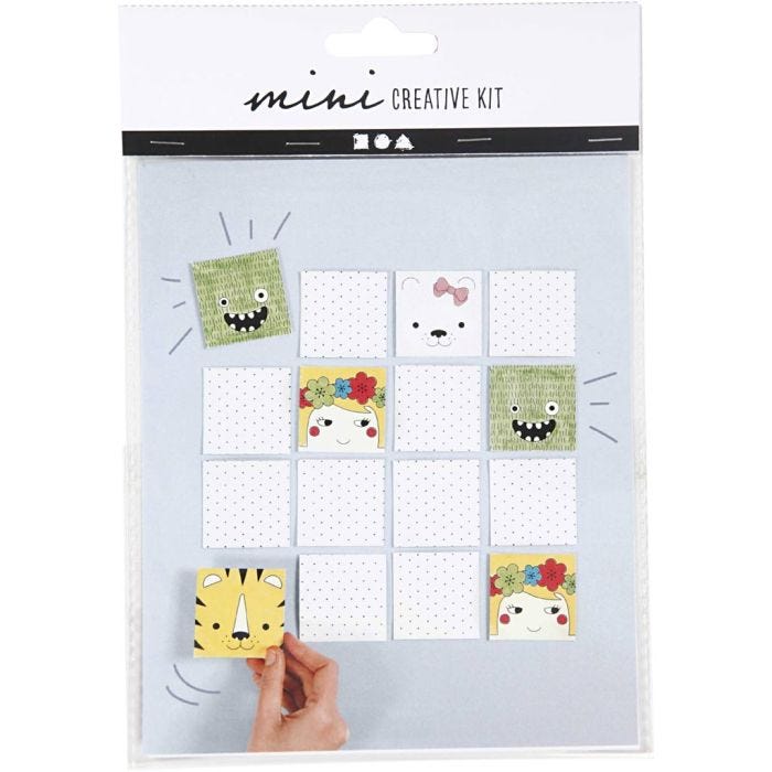 Mini DIY Kit, Minnespill, 1 pk.