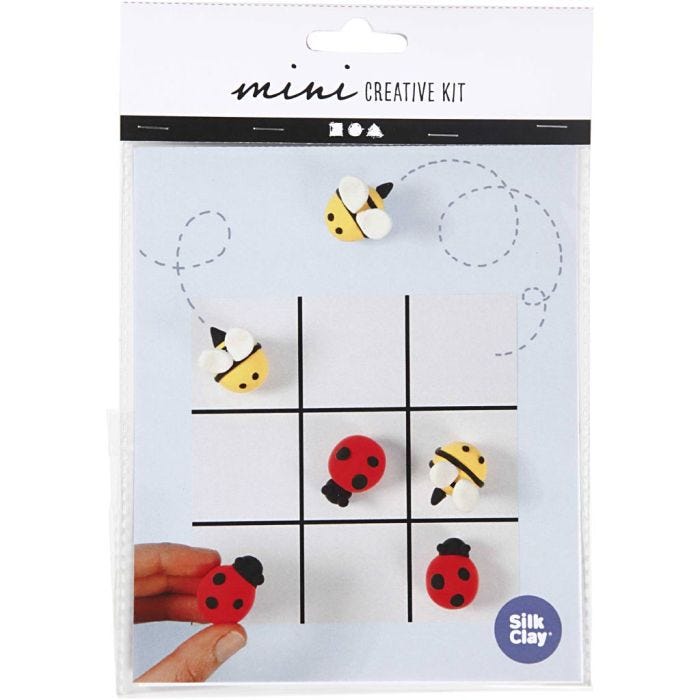 Mini DIY Kit, tre på rad spill, 1 pk.