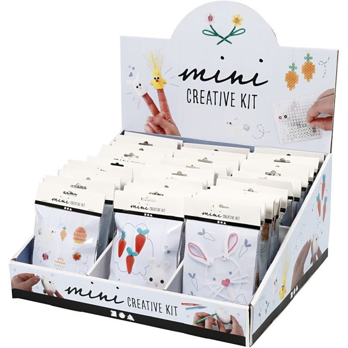 Mini DIY Kit, H: 539 mm, D: 410 mm, B: 460 mm, 54 sett/ 1 pk.