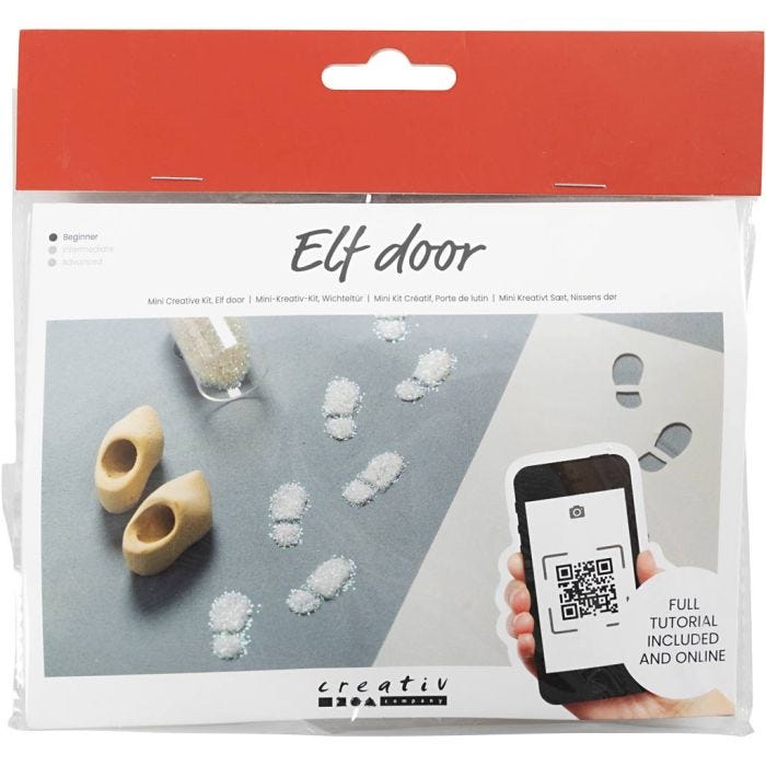 Mini DIY Kit Alvedør, Fotavtrykk, 1 pk.