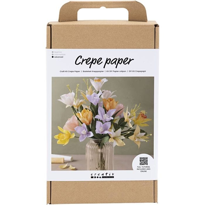 DIY Kit Kreppapir, 1 pk.