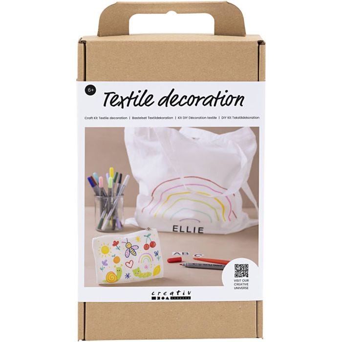 DIY Kit Tekstildekorasjon, 1 pk.