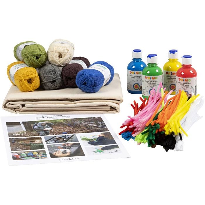 Craft Mix Tekstiler, 1 pk.