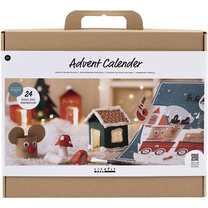 Adventskalender Resirkuler, 1 pk.