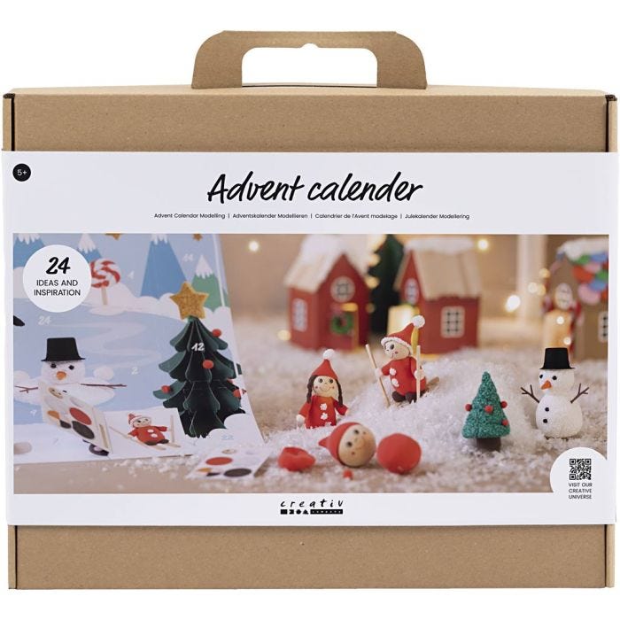 Adventskalender Modellering, 1 pk.