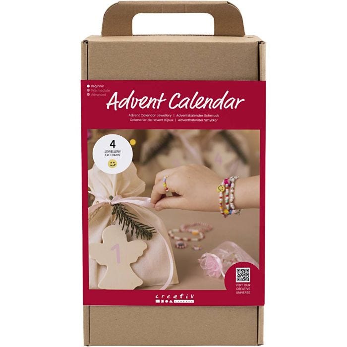 Adventskalender Smykker, Smykker, 1 pk.