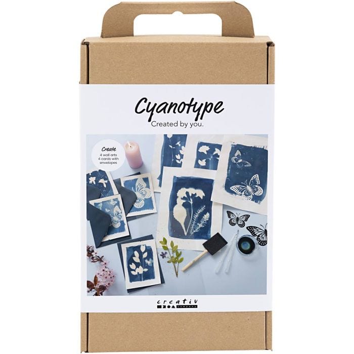 DIY Kit Cyanotrykk, blå, 1 pk.