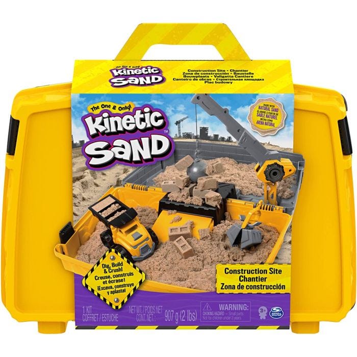 Kinetic Sand® byggeplass, 1 stk./ 1 pk.