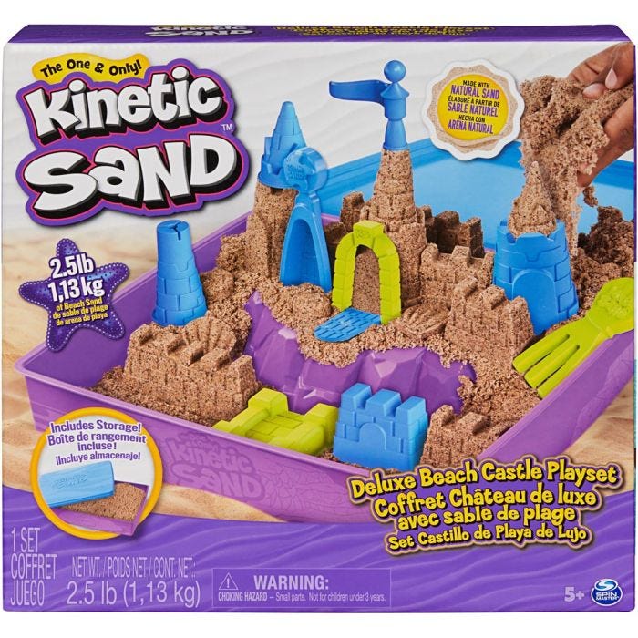 Kinetic Sand® sandslott, 1 stk./ 1 pk.