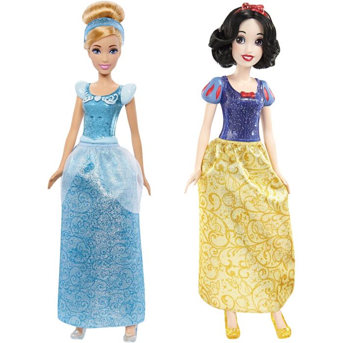 Disneyprinsesse, Askepott og Snehvit, H: 30 cm, 1 stk./ 1 pk.