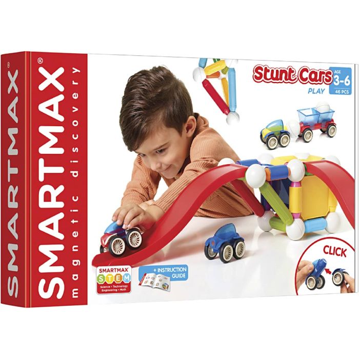 SmartMax Stunt Basic, str. 48x30x7 cm, 46 deler, 46 stk./ 1 pk.