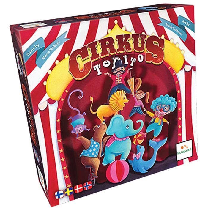 Sirkus Topito, DK, NO, SE, FI, 1 stk.
