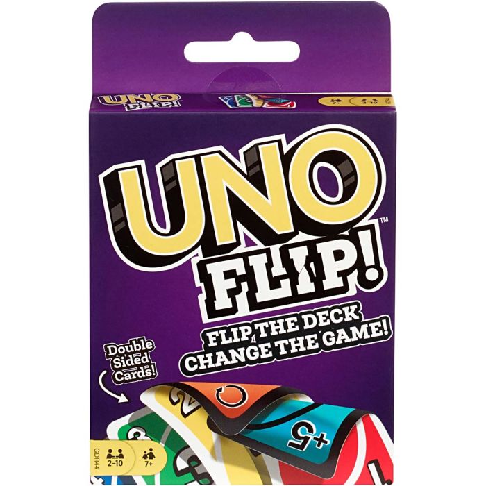UNO Flip, L: 14 cm, B: 9 cm, 112 deler/ 1 pk.