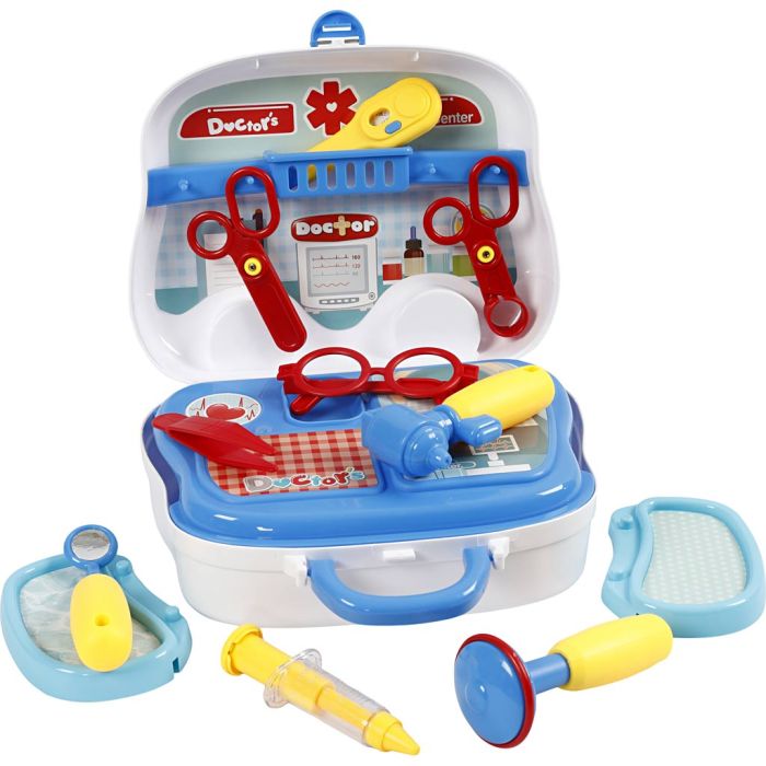 Doktorkoffert, 12 deler/ 1 sett