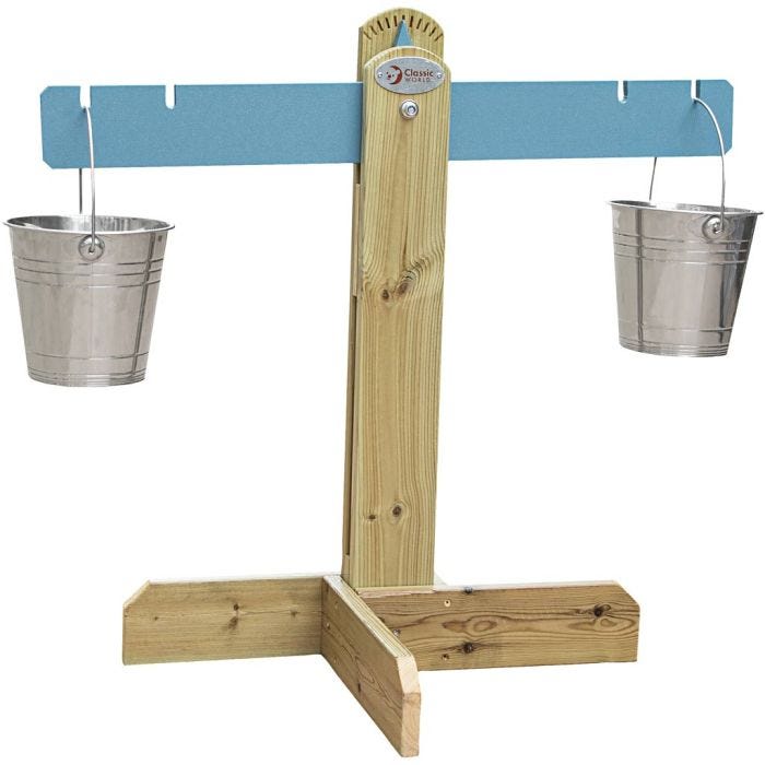 Vekt for utendørs bruk , 79,5 cm, 75 cm, 63,5 cm, 1 stk.