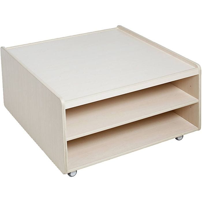 Nathan Lekebord på Hjul, 49 cm, 86 cm, 1 stk.