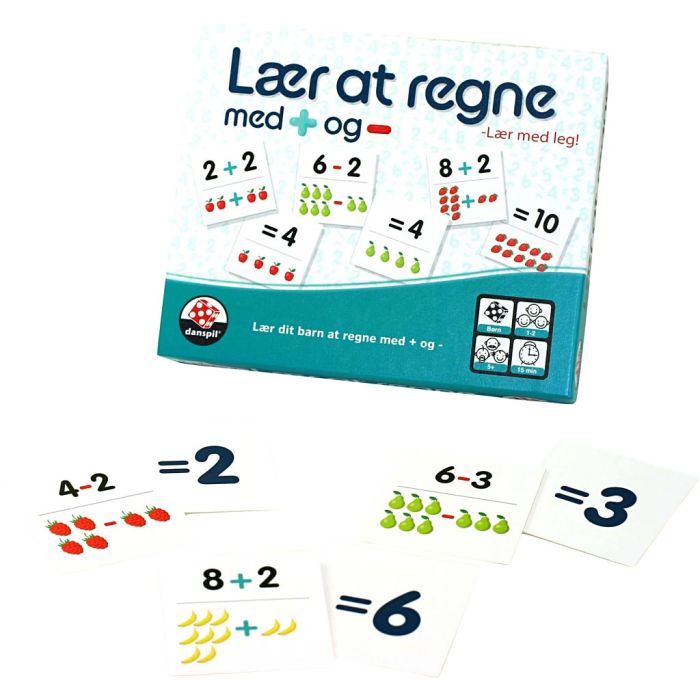 Danspil Lær å regne, 1 stk.