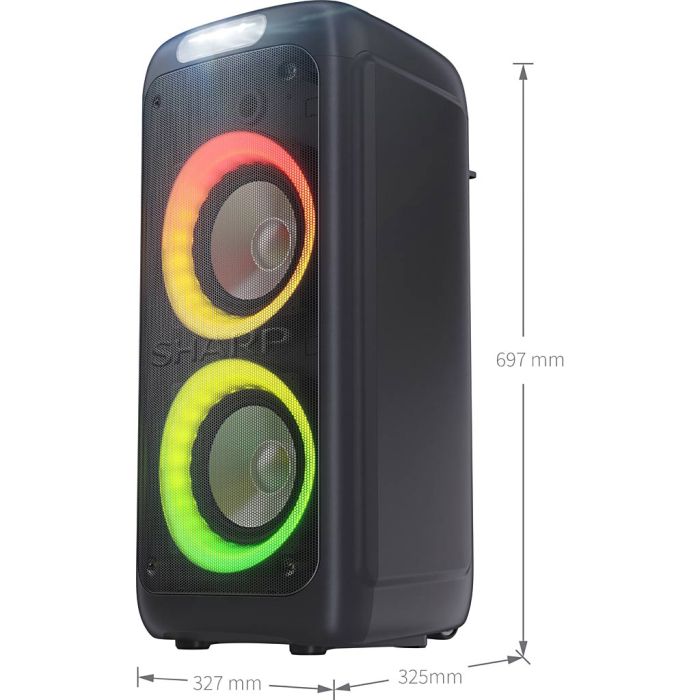Sharp Party Speaker PS-949, str. 32,5x32,5x69,7 cm, 1 stk.