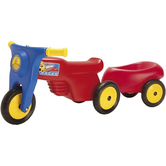 dantoy Scooter med Tilhenger, 1 stk.