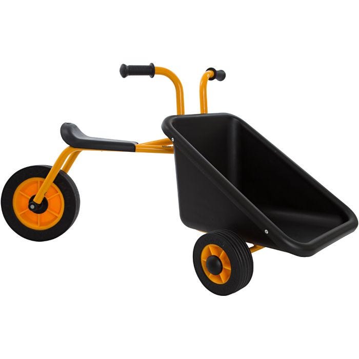 RABO løpesykkel med lasteplan, 65 cm, 110 cm, 45 cm, 1 stk.