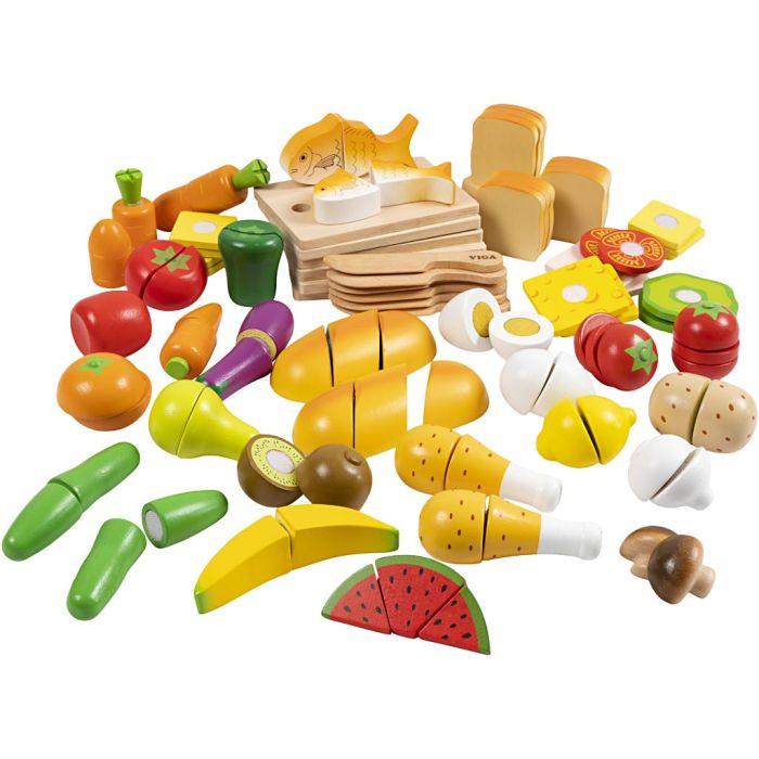 Sett med Skjærbar Mat, 99 stk./ 1 pk.