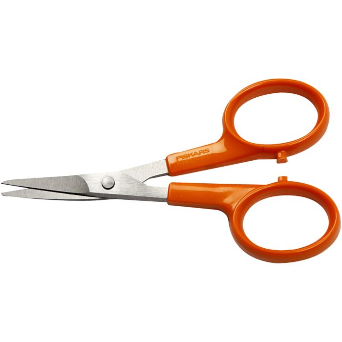 Classic Presisjonssaks, L: 10 cm, kurvet spids, 1 stk.