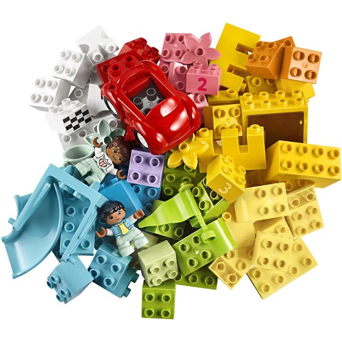 LEGO® DUPLO® Deluxe klosseboks, 85 stk./ 1 pk.