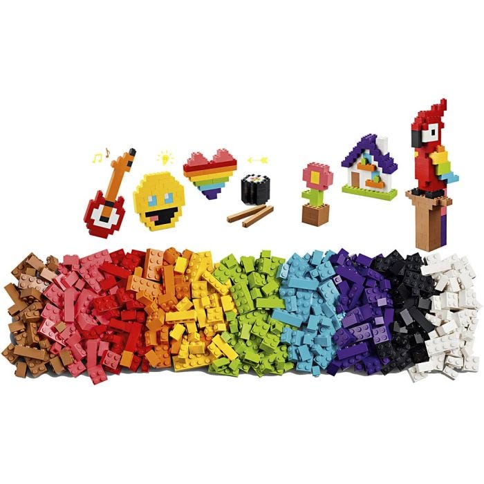 LEGO® Classic assorterte klosser, 1000 deler/ 1 pk.