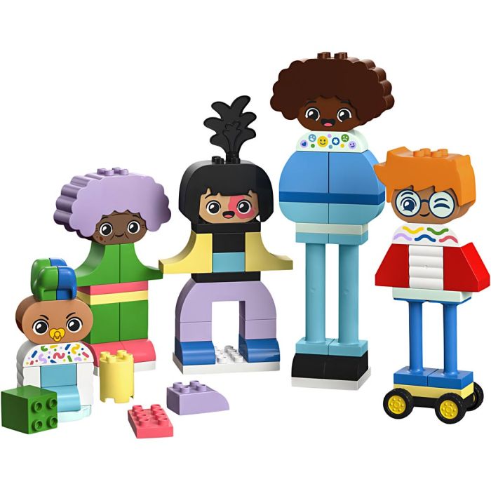 LEGO® DUPLO® Town Byggbare Personer med Sterke Følelser, 71 deler/ 1 pk.
