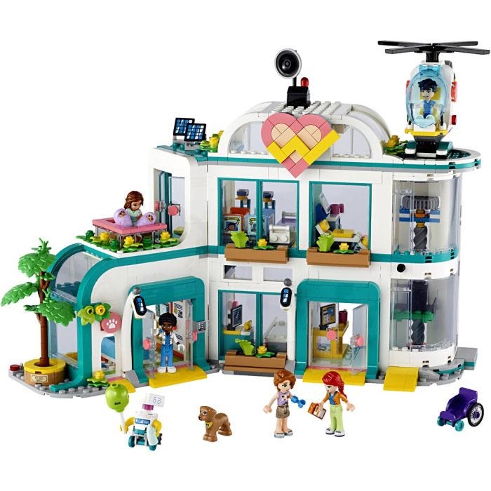 LEGO® Friends Sykehuset i Heartlake City, 1045 deler/ 1 pk.