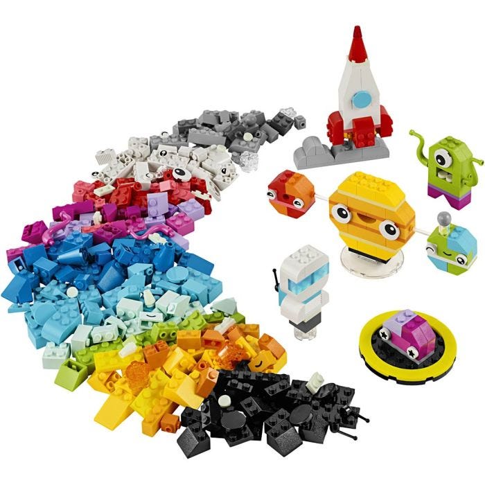 LEGO® Classic Kreative Planeter, 450 deler/ 1 pk.