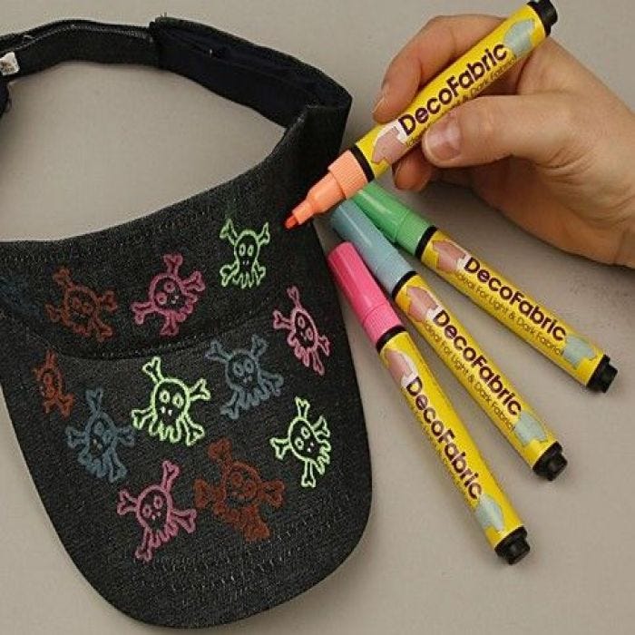 Tekstilmarker og tekstiltusj