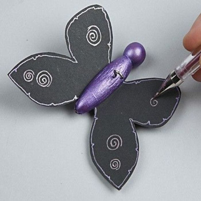 Poster hobby marker og gelkulepenn