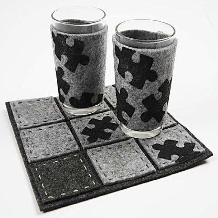 Filtholder til glass og kjeleunderlag