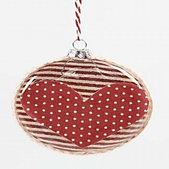 Flate glasskuler med stoffdecoupage