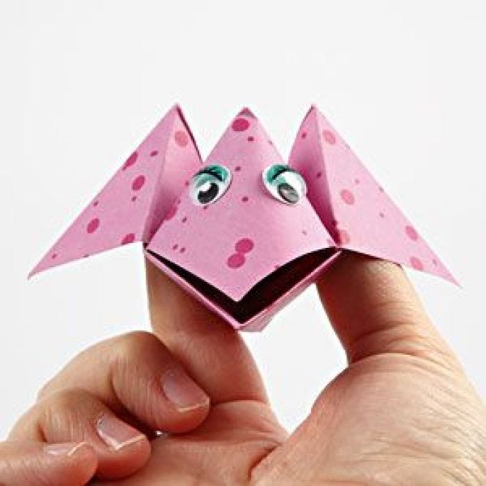 Origami fugl