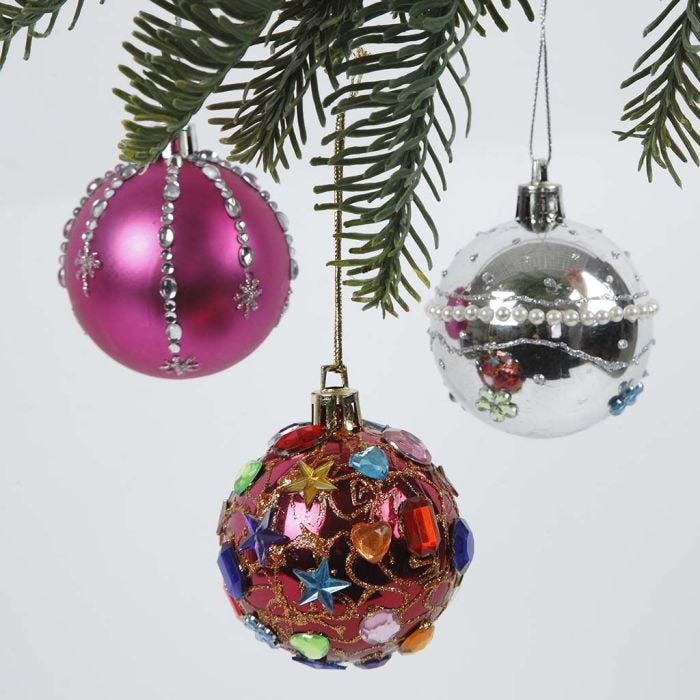 Plast julekuler