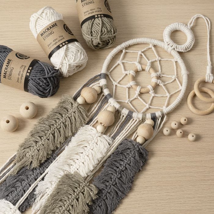 Start DIY Kit: Lær å knyte macramé