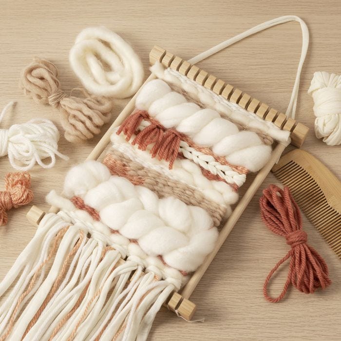 Start DIY Kit: Lær å veve på veveramme