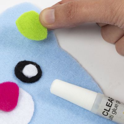 Slik limer du filt sammen