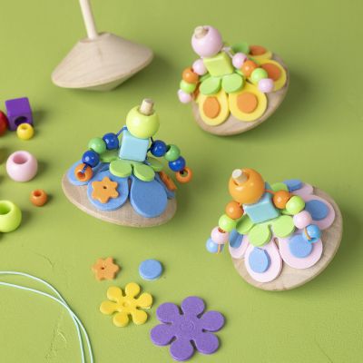 Snurrebassene dekorert som små ballerinaer