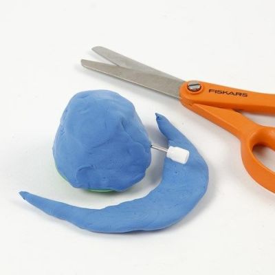 Bevegelige figurer av mekaniske deler med Silk Clay