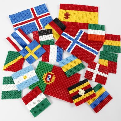 Verdens flagg av r&oslash;rperler