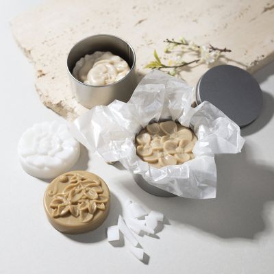 Sheasmørsåpe i metallboks